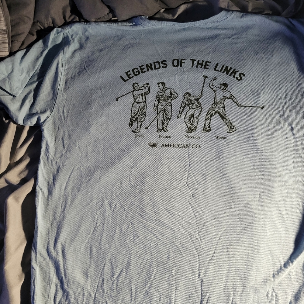 AMERICAN CO. GOLF SHIRT SZ L